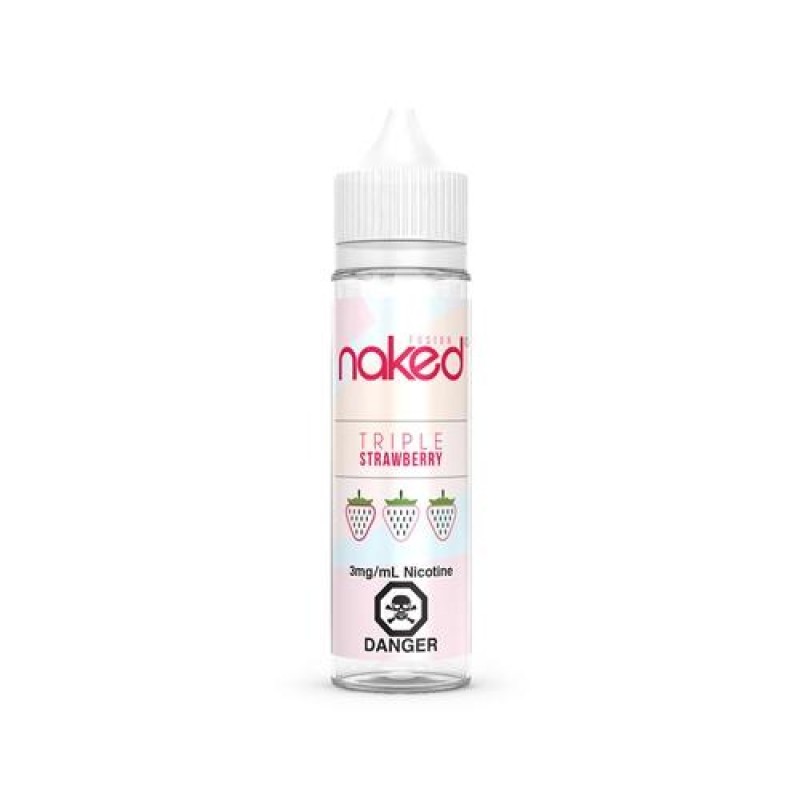 Naked 100 Triple Strawberry Cheap Clouds Max Vg