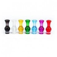[Clearance] Ming Smoky Clear Delrin Drip Tips
