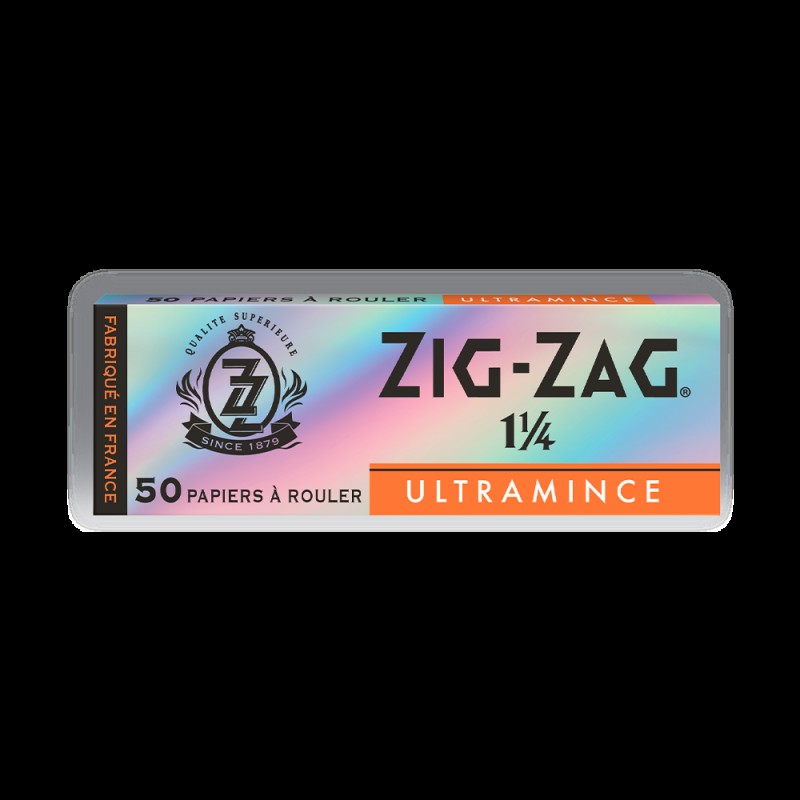 Zig-Zag | Silver Ultra Thin 1 1/4"