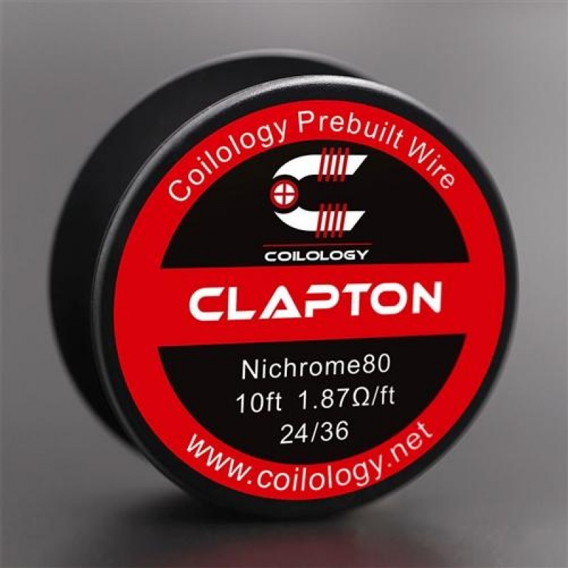 10ft Coilology Clapton Spool Wire 24ga-36ga(1.87ohm)