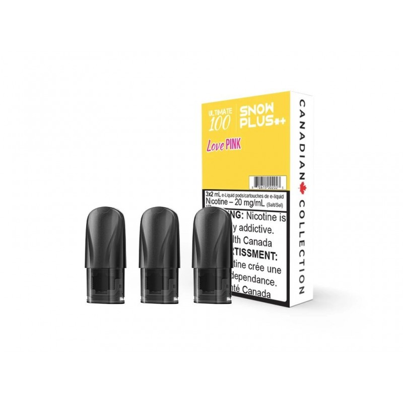 SnowPlus Premium Pods - Ultimate 100 - Love Pink R...