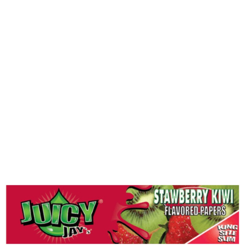 Juicy Jays KS Slim Strawberry Kiwi flavoured paper...