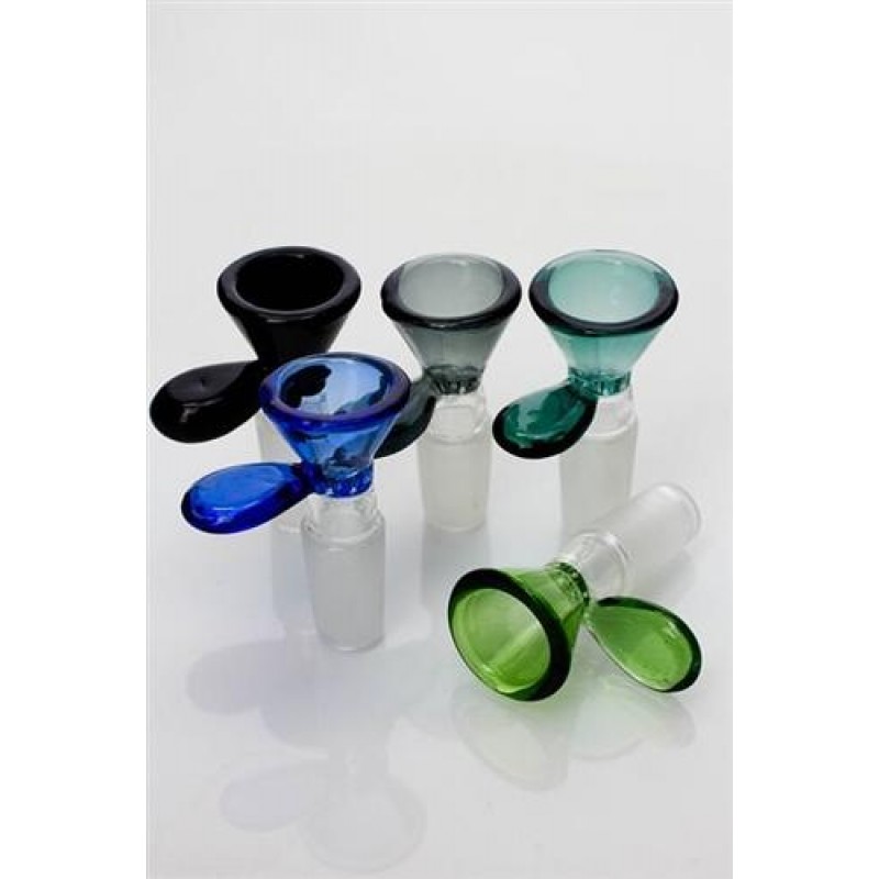 Glass bowl With Built in Screen – Assorted Color...