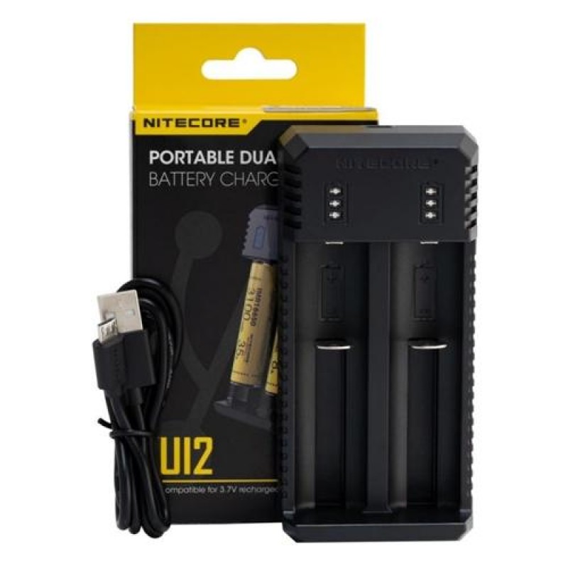 Nitecore UI2 2-slot Portable USB Li-ion Battery Ch...