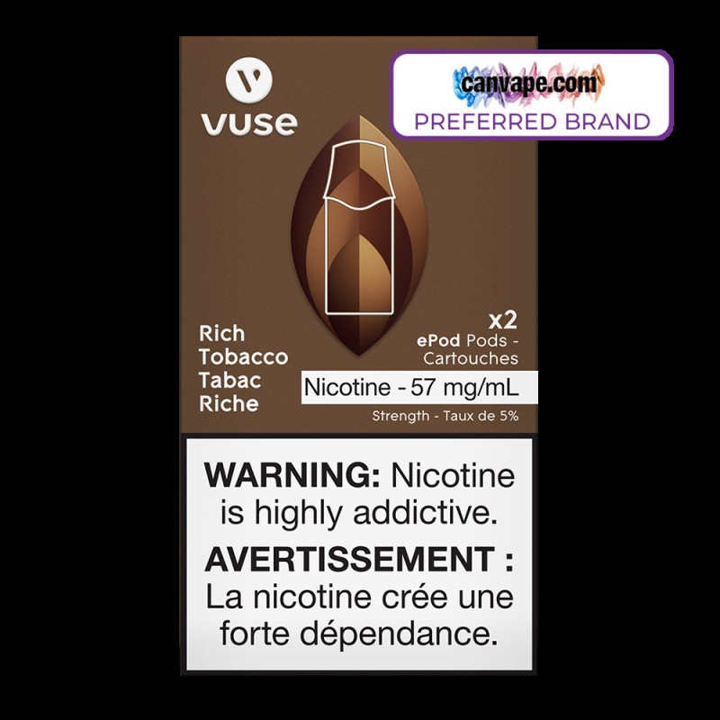 Vuse - Vype Rich Tobacco ePod Replacement Pods