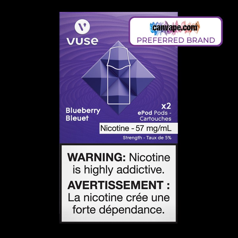 Vuse - Vype Blueberry ePod Replacement Pods