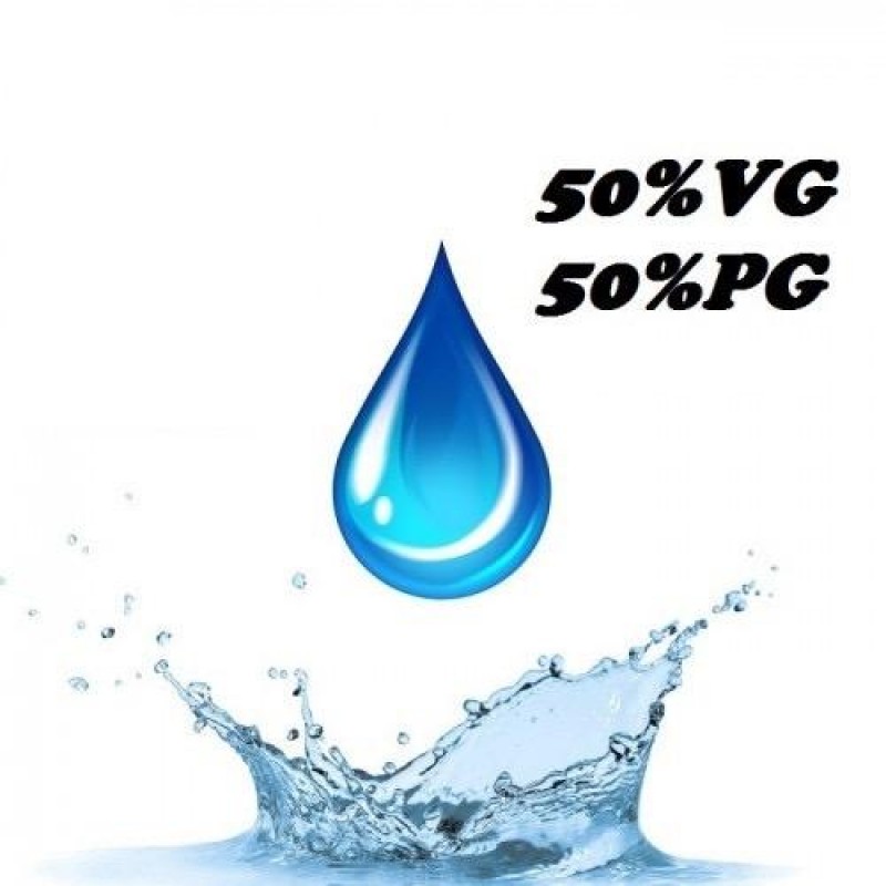 50%-50% PG-VG Propylene Glycol-Vegetable Glycerine USP 30ml, 100ml or 1L